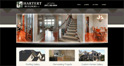 Desktop Screenshot of hartertbuilders.com